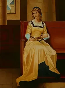 Julia, naar HughesMerle, doek 60x80