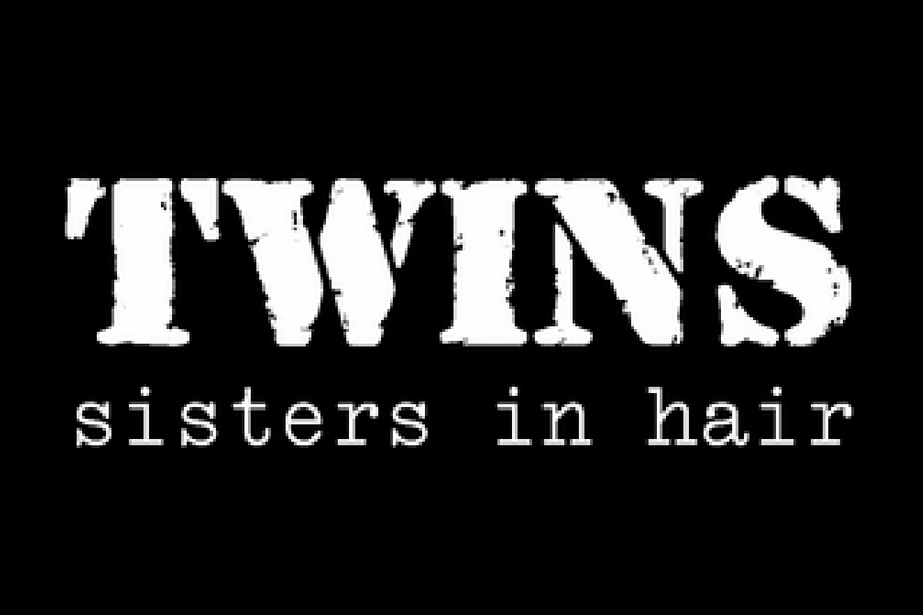 Logo Twins Sisters in hair